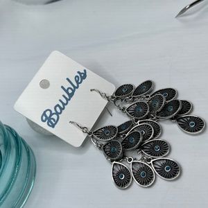 Baubles Dangle Dark Silver Earrings  $12 or bundle 3 for $20